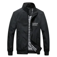 Custom Design Support Customization Diy Logo Man Coats Jackets Fashion Leisure High Street Spring Autumn Men Jacket Coats 2