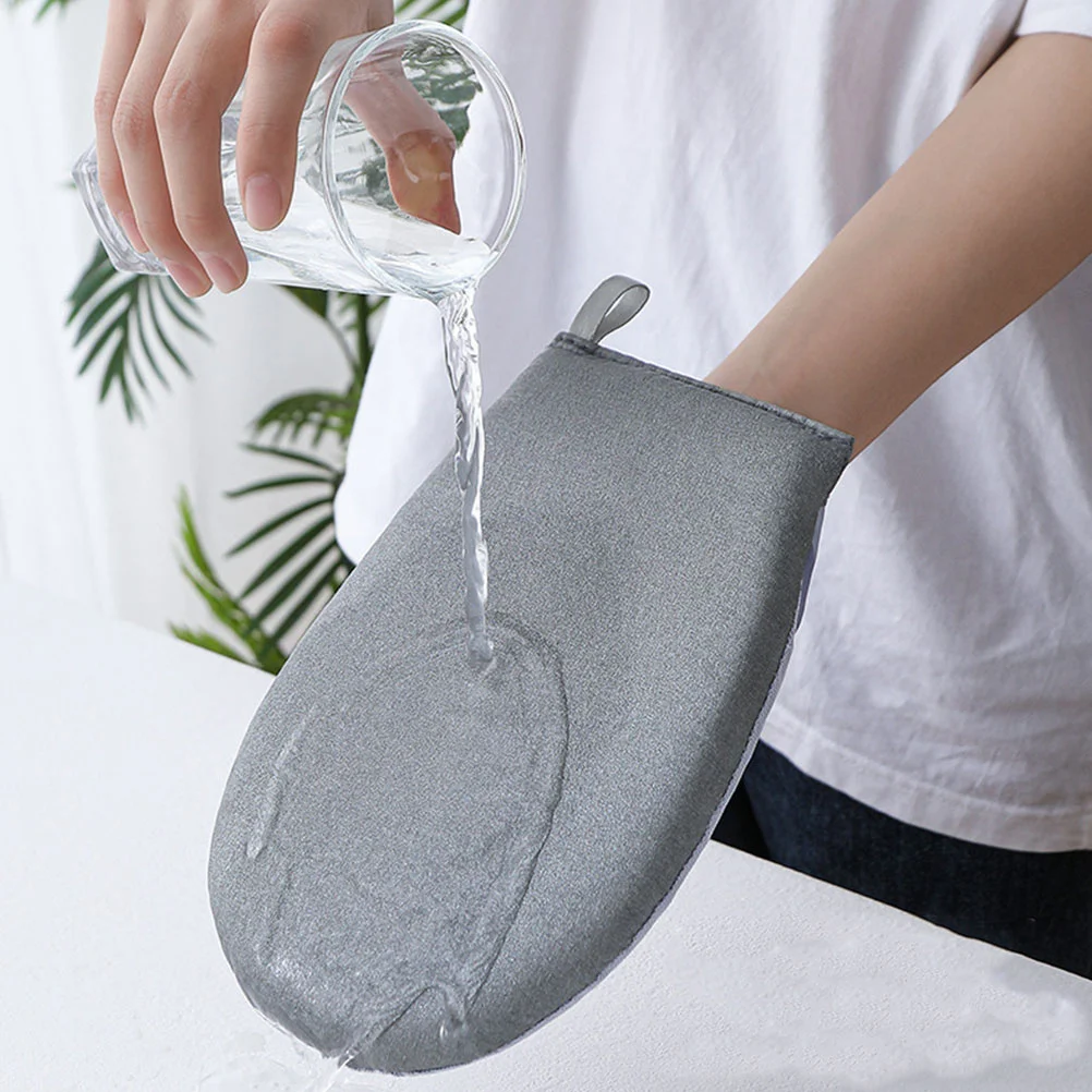 2 Pcs Ironing Mitt Anti Scald Gloves Handheld Steamer Garment Mitts Laundry Products Household Merchandises