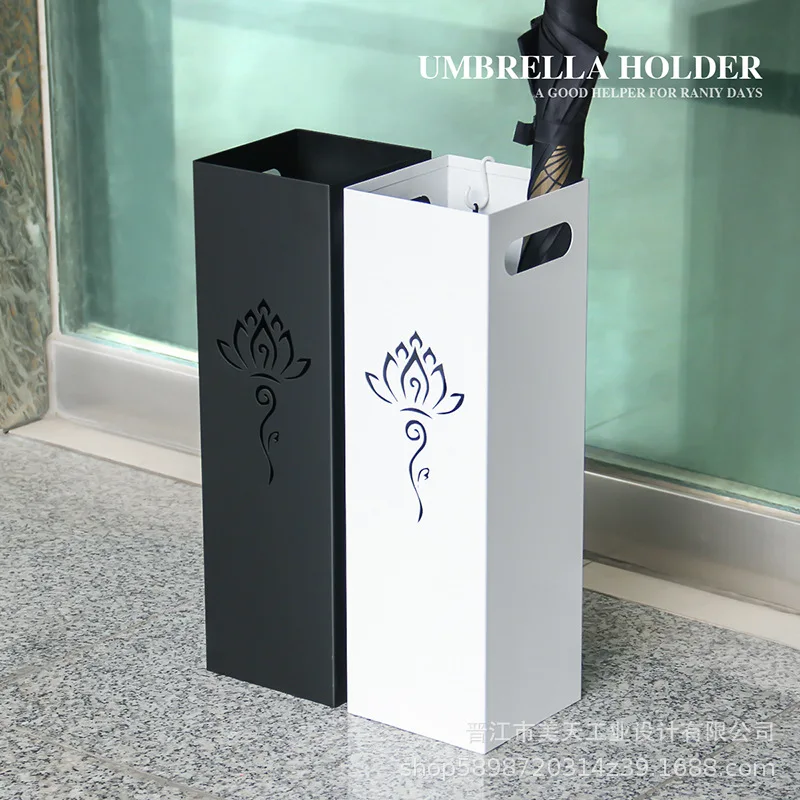 Simple Versatile Umbrella Stand Home Homestay Hotel Wrought Iron Storage Umbrella Stand
