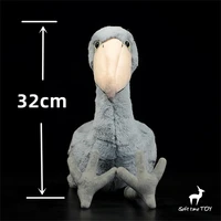 Shoebill High Fidelity Anime Balaeniceps Rex Plushie Whalehead Stork Plush Toys Lifelike Animals Simulation Stuffed Doll Toy Kid 2