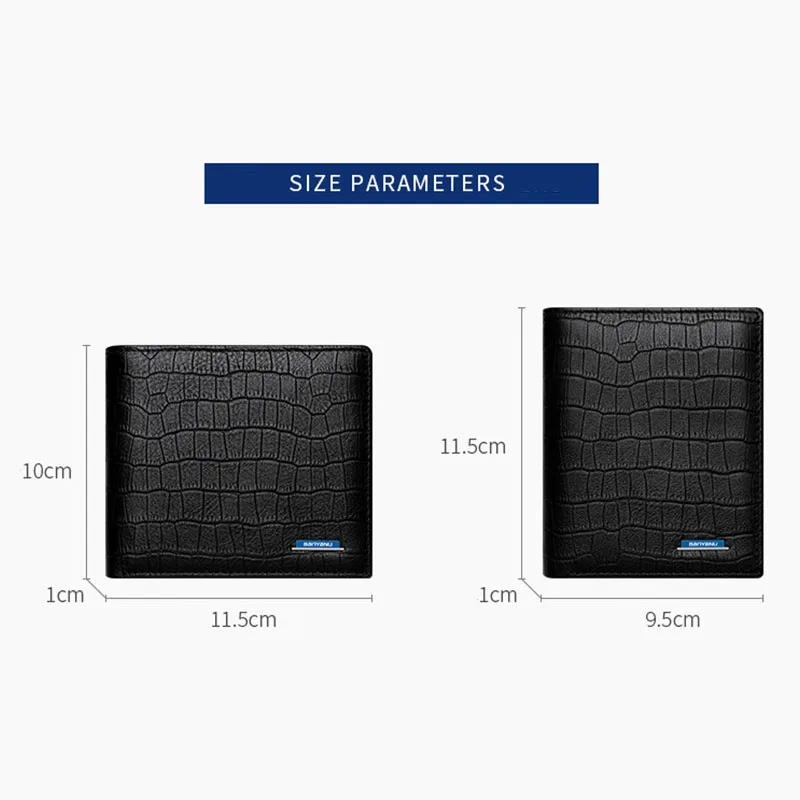 Retro Crocodile Card Holder Crocodile Pattern Wallet Multifunctional Card Holder Credit Card Case Fashion PU Clutch Coin Purse