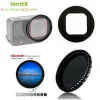 Variable ND Filter ND2-400 ND1000 Neutral Density & Lens Adapter Ring For Insta360 ACE Pro 1