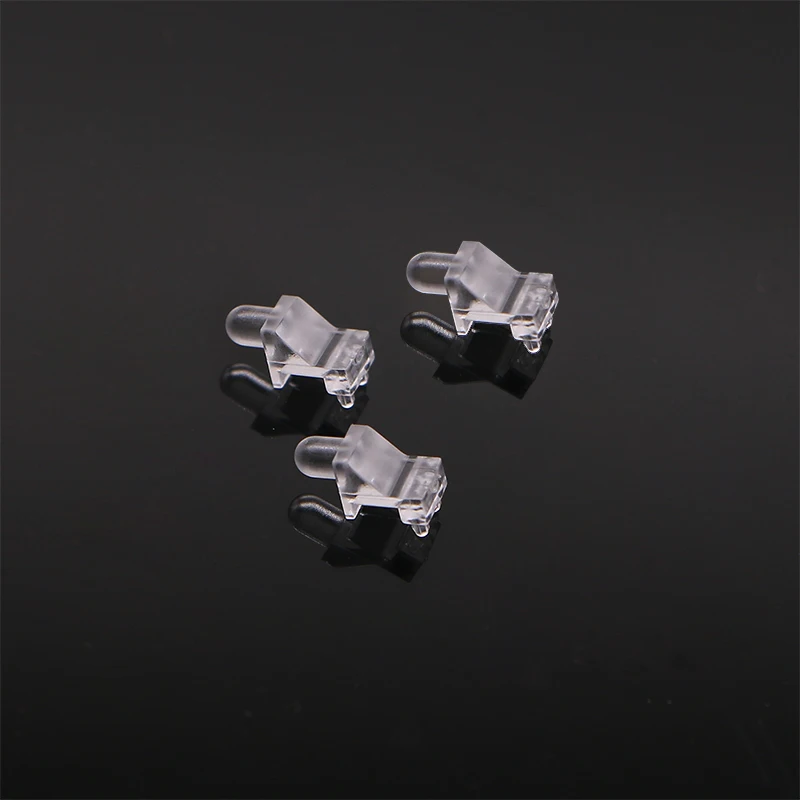 

1000pcs 3mm Right Angle Rigid LED Light Pipe Clear Plastic PCB Light Guide Pipes SLP3-150-150-R