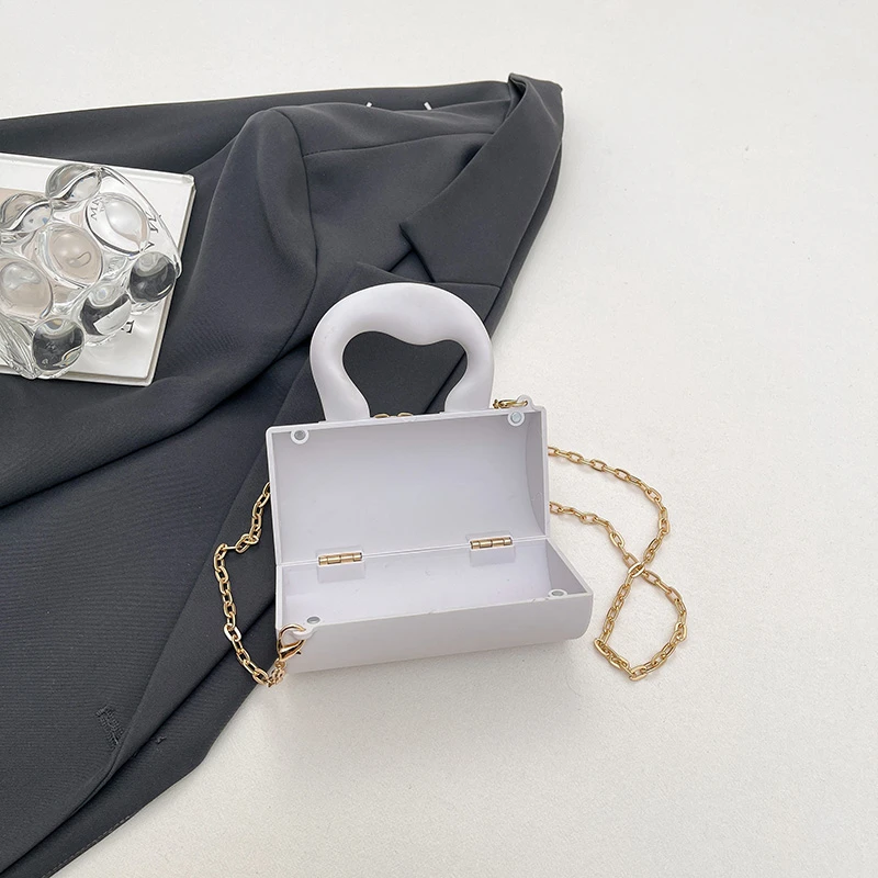 Mini Acryl tonnenförmige Umhängetasche Lady Fashion Lippenstift Tasche Telefon Geldbörse Designer Handtasche Trend Party Abend Clutch Bag – Detail 31
