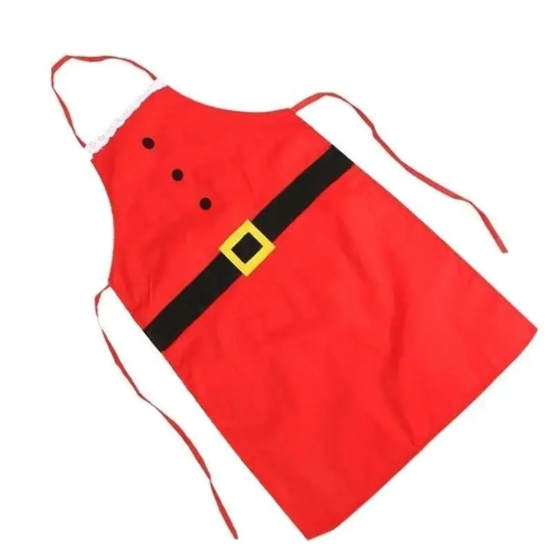 New Christmas Aprons, Christmas Clothing Creative Christmas Kitchen Aprons Christmas Fun Gifts Christmas Party Apron Decorations