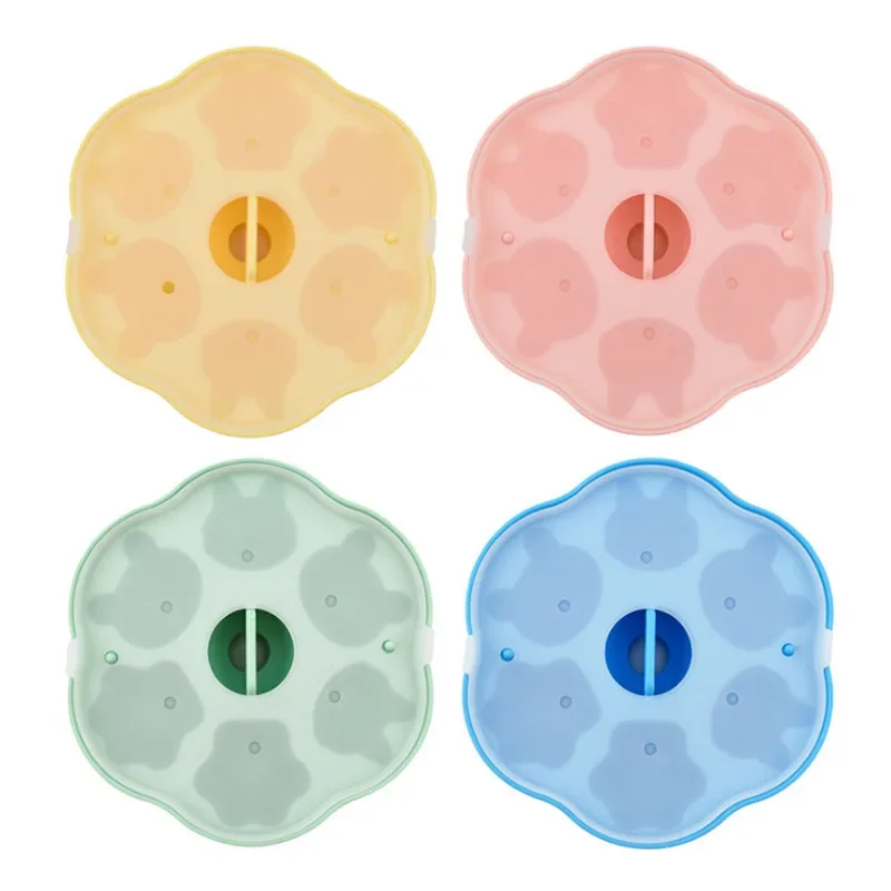 Baby Food Storage Containers Portable Food Storage Box Baby Cartoon Food Container Infant Fruit Breast Milk Storage Box Freezer Crisper Baby Food Container Storage Formula Dispenser