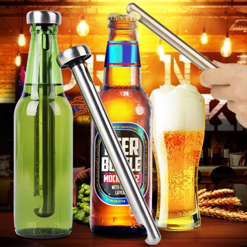 Stainless Steel Beer Chiller Stick Beer Chiller Stick Portable