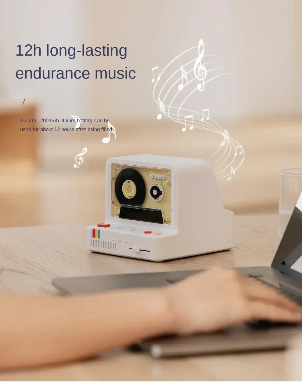New game console old cassette small audio gift custom bluetooth speaker tape player classic Bluetooth speaker retro 11 S4a7bd369f0834f009b3f092edc9aea16G