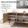 70 Inch Mid Century Modern TV Stand for 75 Inch TV, Wood TV Stand with Storage, Entertainment Center for Living Room Bedroom 5