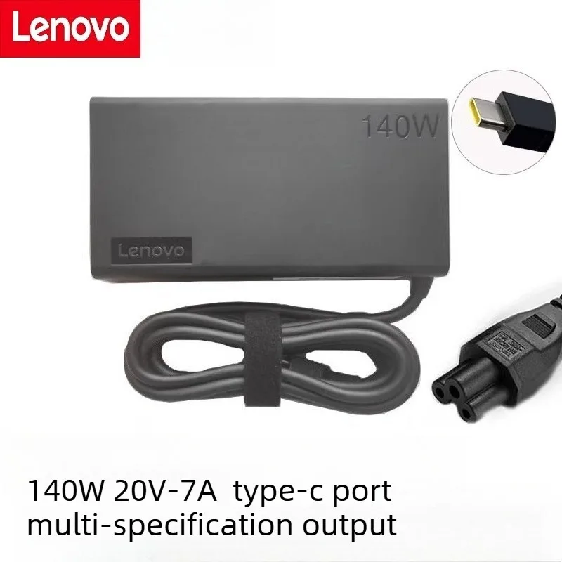 Lenovo 140W 20V-7A 노트북 전원 어댑터 Type-C 인터페이스 Xiaox..