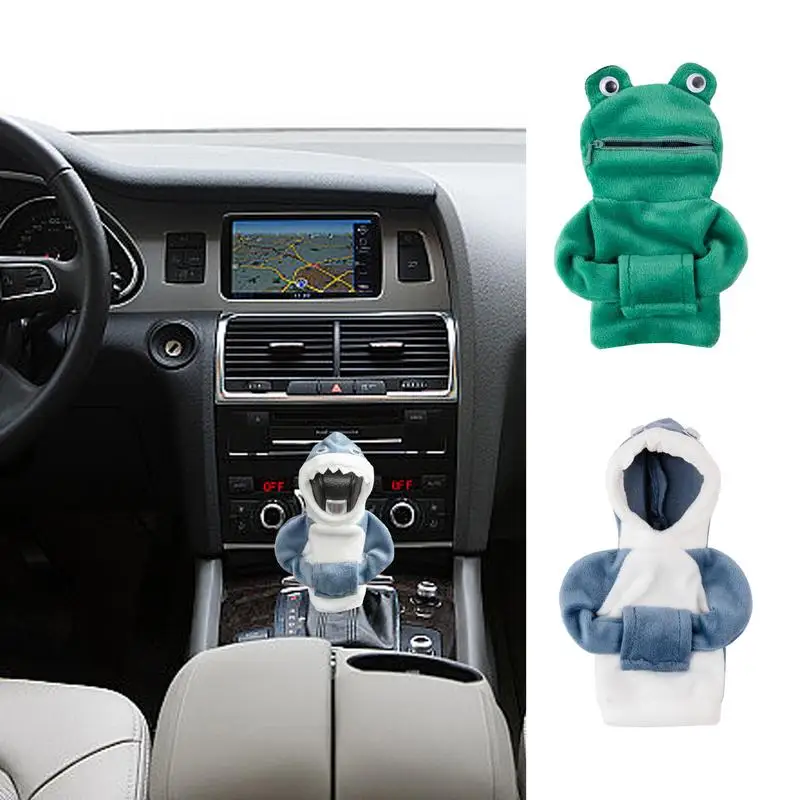 

Car Shifter Hoodie Car Shifter Adjustable And Stylish Gear Shift Cover Protection Decorative Shift Stick Sweater Car Decoration