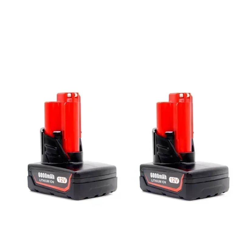 

3.0/6.0/9.0Ah 12V Screwdriver battery for milwaukee m12 12V XC Lithium-ion Battery 48-11-2460 2421 48-11-2411 Cordless Tools New