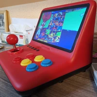 POWKIDDY A12 32G/64GB 9-дюймовый джойстик аркадный A7 архитектура четырехъядерный процессор симулятор видеоигровая консоль новая игра детский подарок