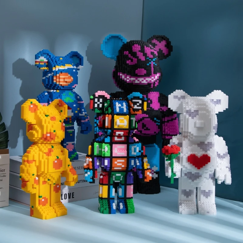 Bearbrick 400% Violent Bear Doll Model Collectible Toy for Home
