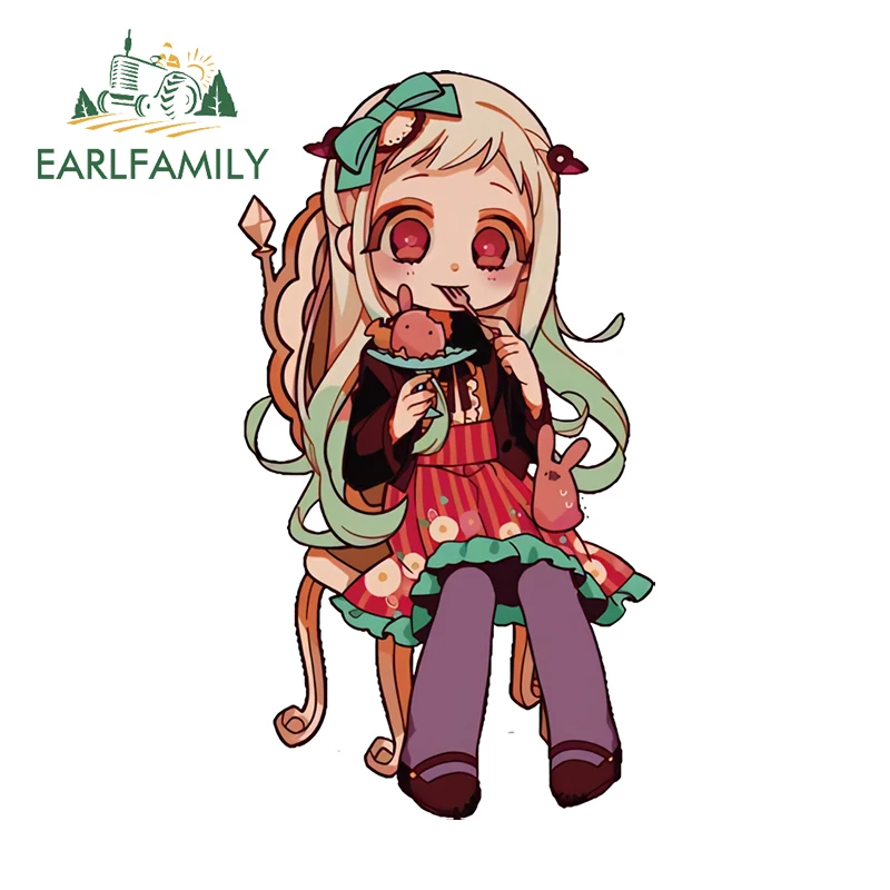 

EARLFAMILY 13 см X 7,3 см аниме автомобильные наклейки Yashiro Nene интересная графика зеркало заднего вида аксессуары для гонок