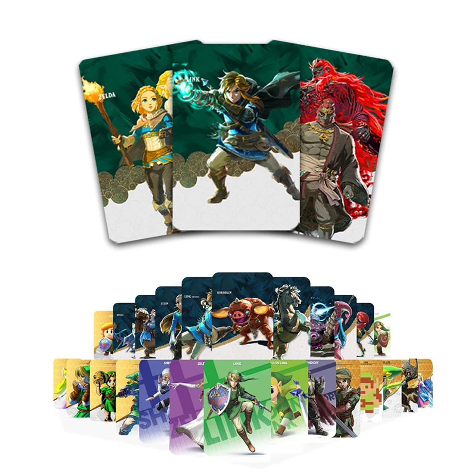The Legend Of Zelda Botw Amiibo Cards 25PCS Zelda Breath Of The