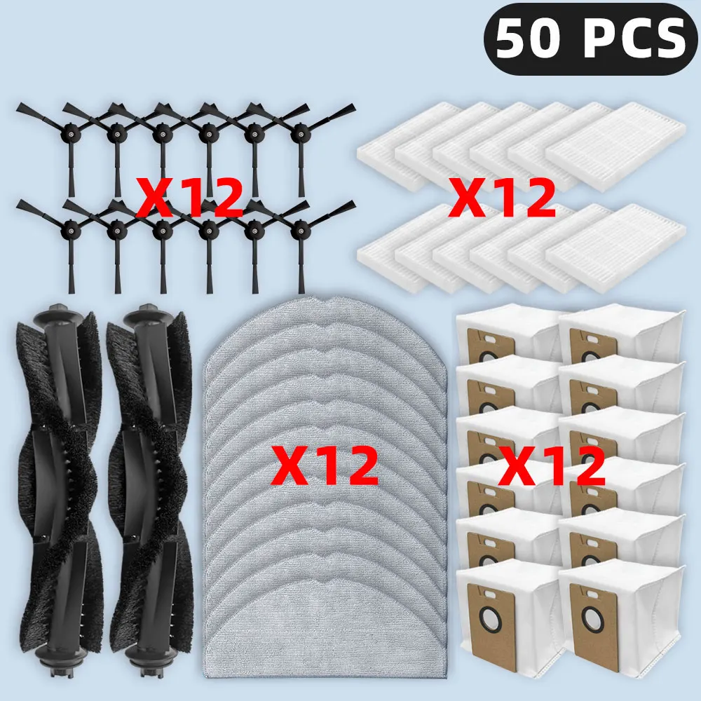 4 filtri HEPA di ricambio compatibili con robot aspirapolvere per Tapo RV10 RV30 Plus