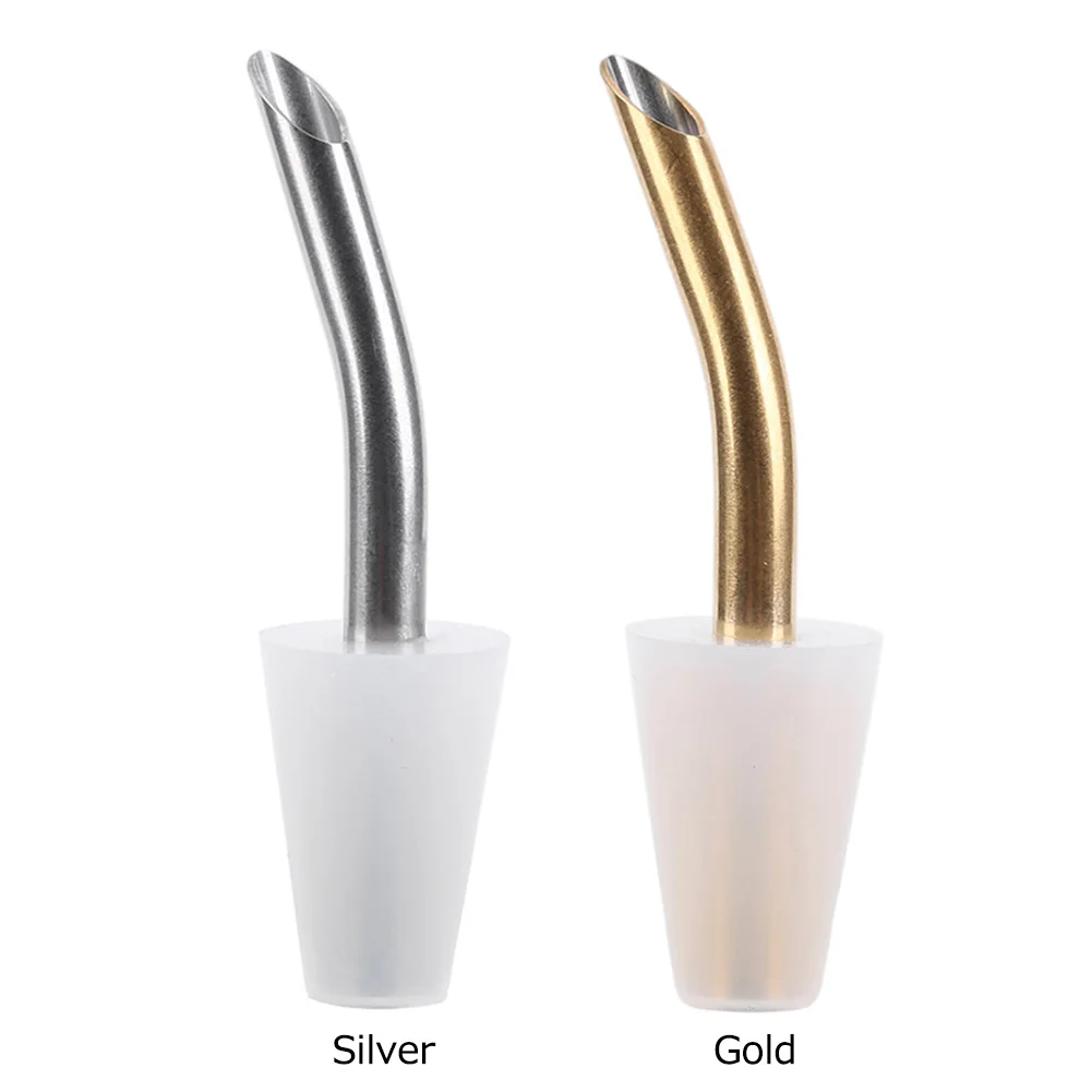 Outdoor Kettle Spout Extension Tube Nozzle Silicone Stainless Steel Coffee Pot Spout Temperature Resistant Camping Equipment