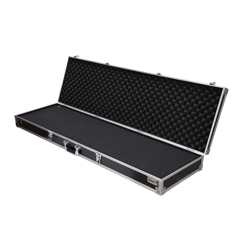 Long Tool Case Locked Large Rectangular Gun Receiving Box Flat Storage Iron  Aluminum Alloy Super Capacity Collection 3