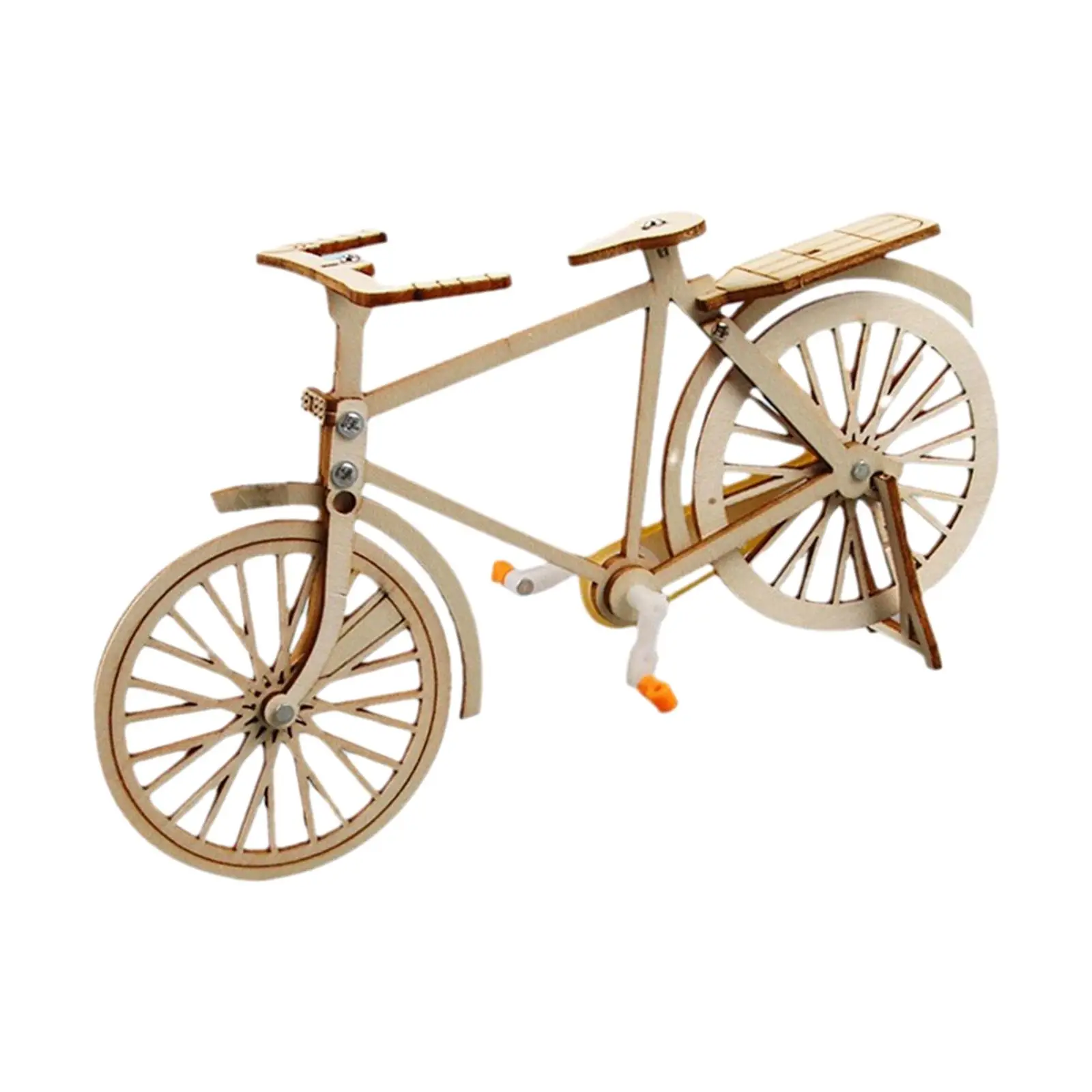 Small Bicycle Model Kits Technology Small Production Educational Toy DIY Multifunction DIY Assembly Educational for Children