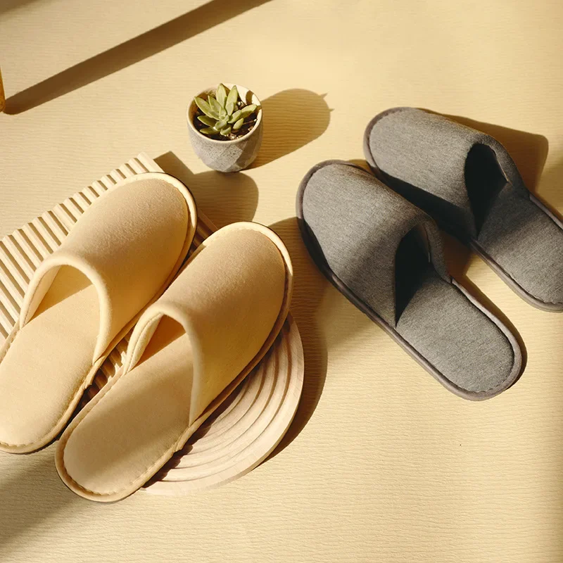 

2023 new large size linen slippers home couple indoor slippers wood floor cotton and linen home summer sandals DL-1996