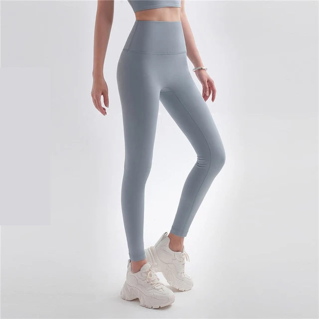 Dark Grey Solid Regular Women's Sports Leggings