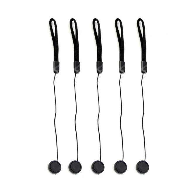 1-10PCS 23cm Lens Cover Cap Keeper Lens Cover Holder Rope for Nikon Canon Sony Pentax Fuji Panasonic
