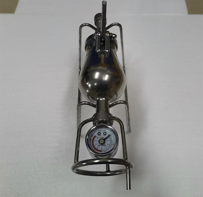 Hand Popcorn Machine Open Firing Popcorn Puffing Machine Stainless Steel Mini Popper Small Manual Maker Open Firing