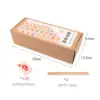 Wooden Fast Moving Tile Family Party Game, Party Game,2-4 People Mahjong Digital Game 6