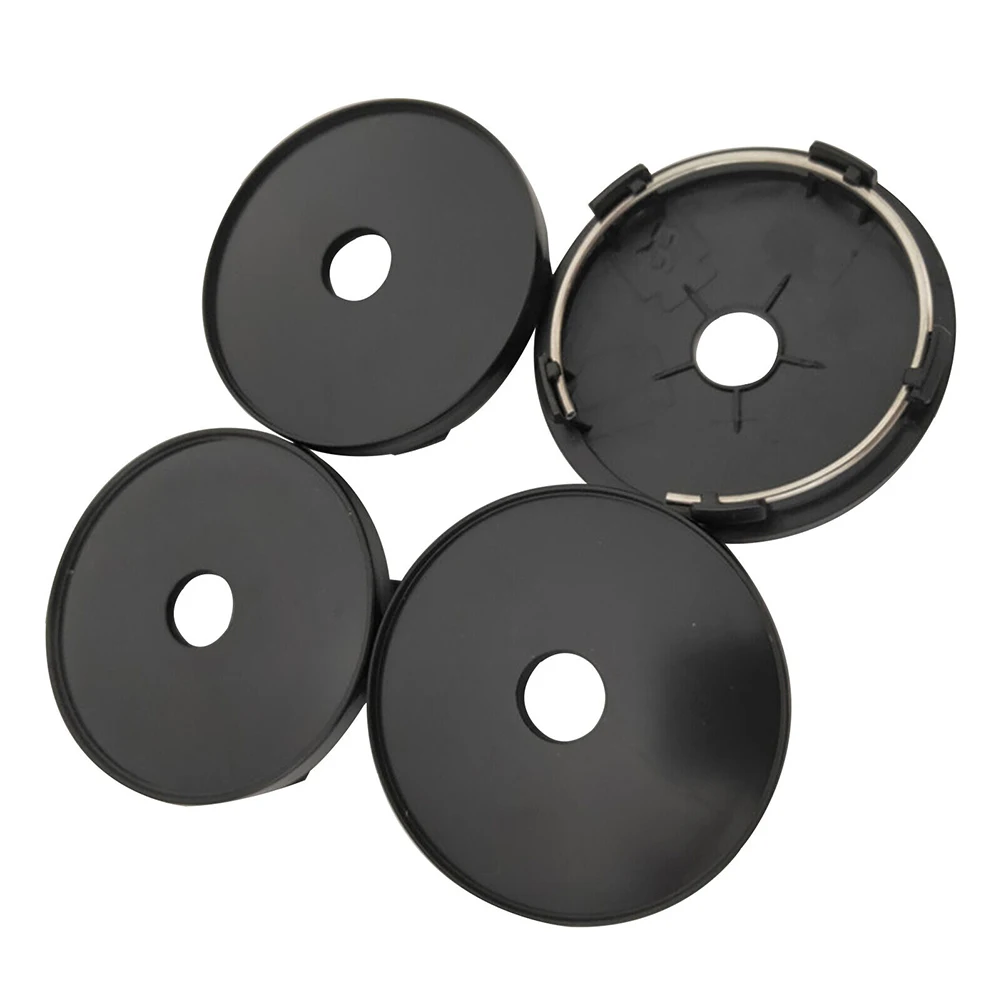 

4pcs X Car Wheel Center Cap 56mmX60mm ABS Plastic Universal Modified Hub Center Cover Electroplating Hub Cover Auto Accessories