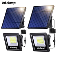 2 PCS Solar Lamp Outdoor Super Bright Wall Light IP65 Waterproof Street Light Solar Security Lights for Garden Yard Patio Porch 1