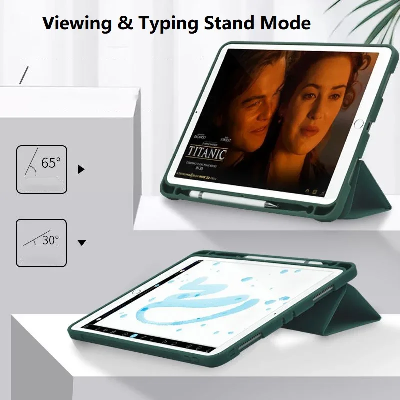 Premium Protective Case with Pencil Holder for Samsung Galaxy Tab S6 Lite 10.4 (2024 Edition)
