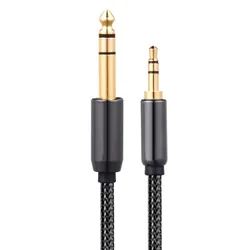 Premium Gold - Plated 3.5mm to 6.35mm TRS Audio Adapter Cable - 3m (3.5mm to 6.35mm)
