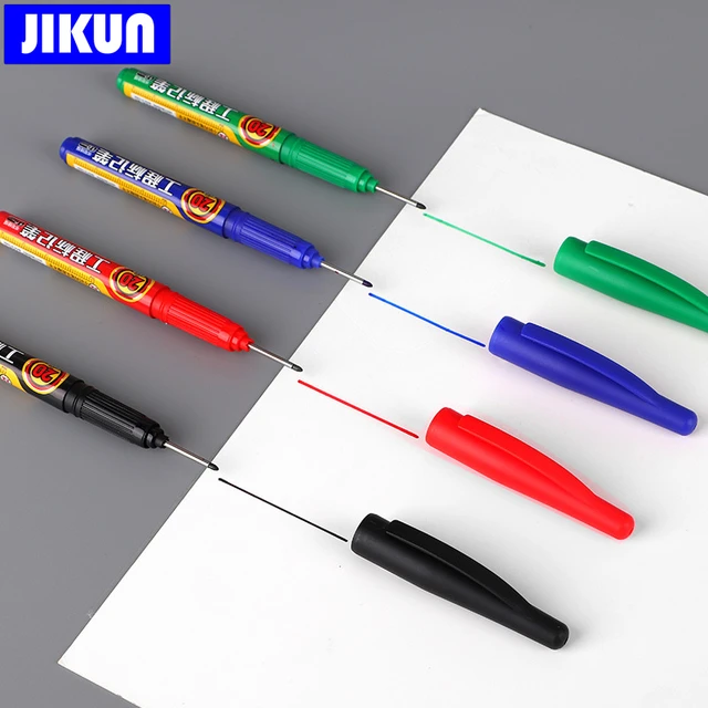 3pcs/set Long Head Markers Bathroom Woodwork Decoration Multi