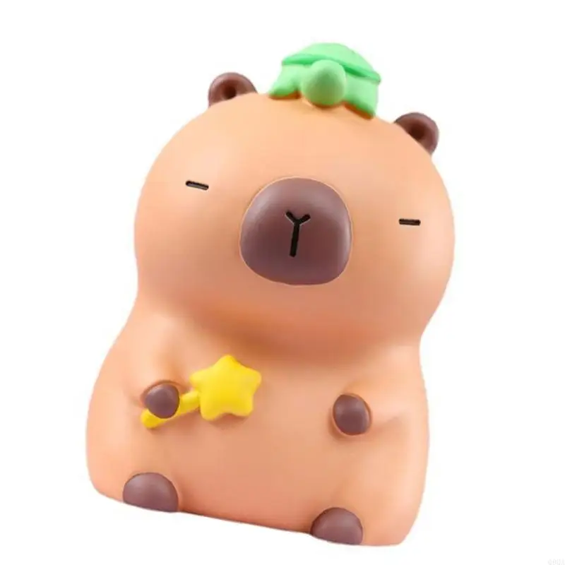 Q9QA Unbreakables Capybaras Money Banks for Children Coin Storage for Birthday and Christmas, Piggy Banks for Saving 2