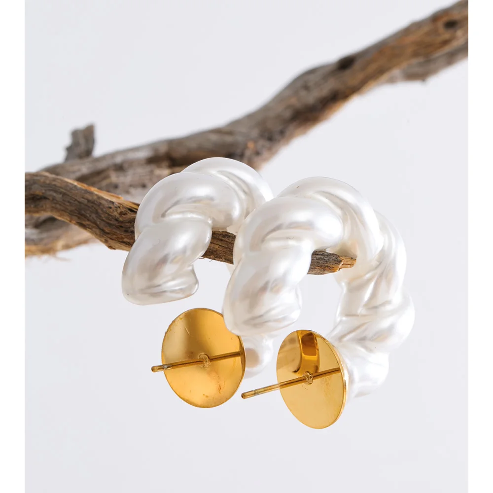Yhpup Earrings for Women Stainless Steel