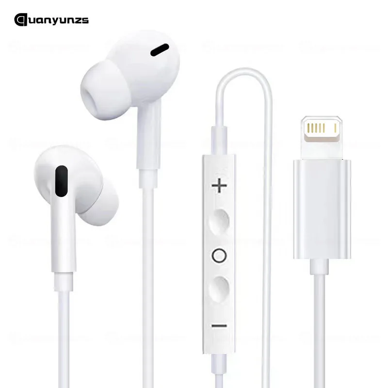 In Ear Wired Earphones For Iphone 14 13 12 11 Pro 8 7 Plus X Xs Max Xr