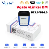 Original Vgate vLinker BM OBD2 Car Diagnostic Tool Bluetooth 4.0 for Android iOS Auto Scanner For BMW Bimmercode PK ELM 327 V1 5 1