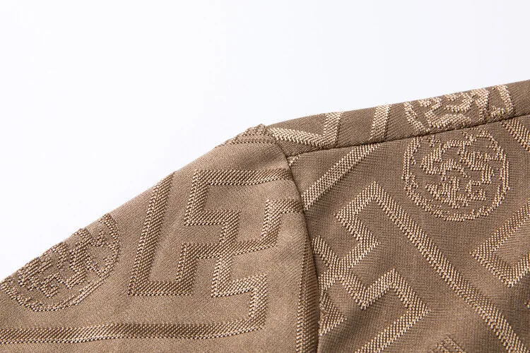 High quality men's short sleeved summer designer boutique jacquard craftsmanship polo business stand up collar T-shirt new style 25 S4a7df339fcb6488797d59b4fb18cc9226