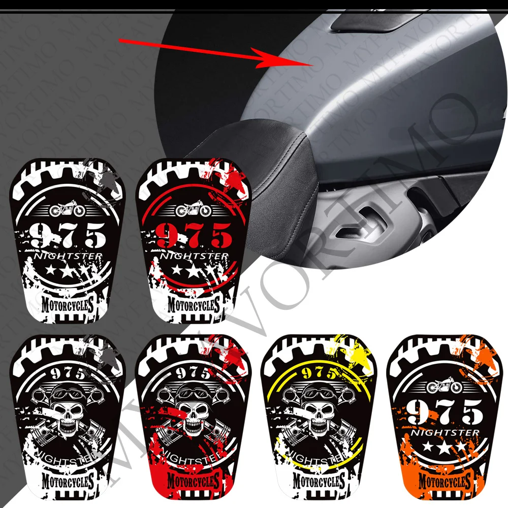 2022 2023 Motorcycle Exhaust Stickers Decals Protector Tank Pad Kit Knee Fender Shell For Harley Davidson Nightster 975 RH975 maisto 1 18 harley davidson 2007 xl 1200n nightster die cast vehicles collectible hobbies motorcycle model toys