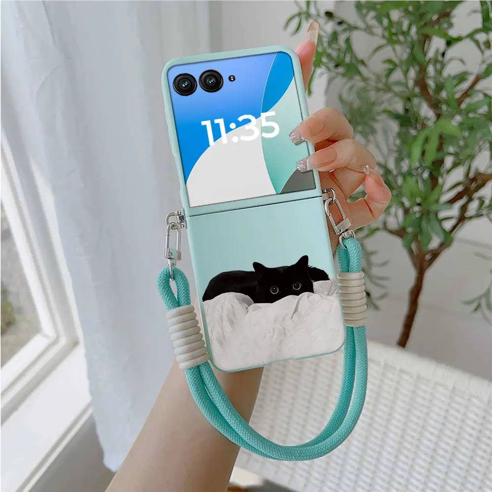 Luxury Candy Soft Protective Cover with Funny Cat Design