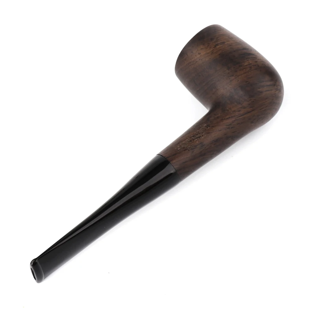 Smoking Pipe Sandalwood 9MM Filter Solid Wood Handmade Tobacco Pipe