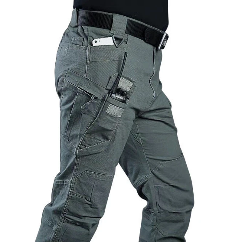 

Men's S-6XL Spring Autumn Waterproof Fishing Climbing Trekking Tactical Hiking Military Pants Hunting Camping Army Trousers