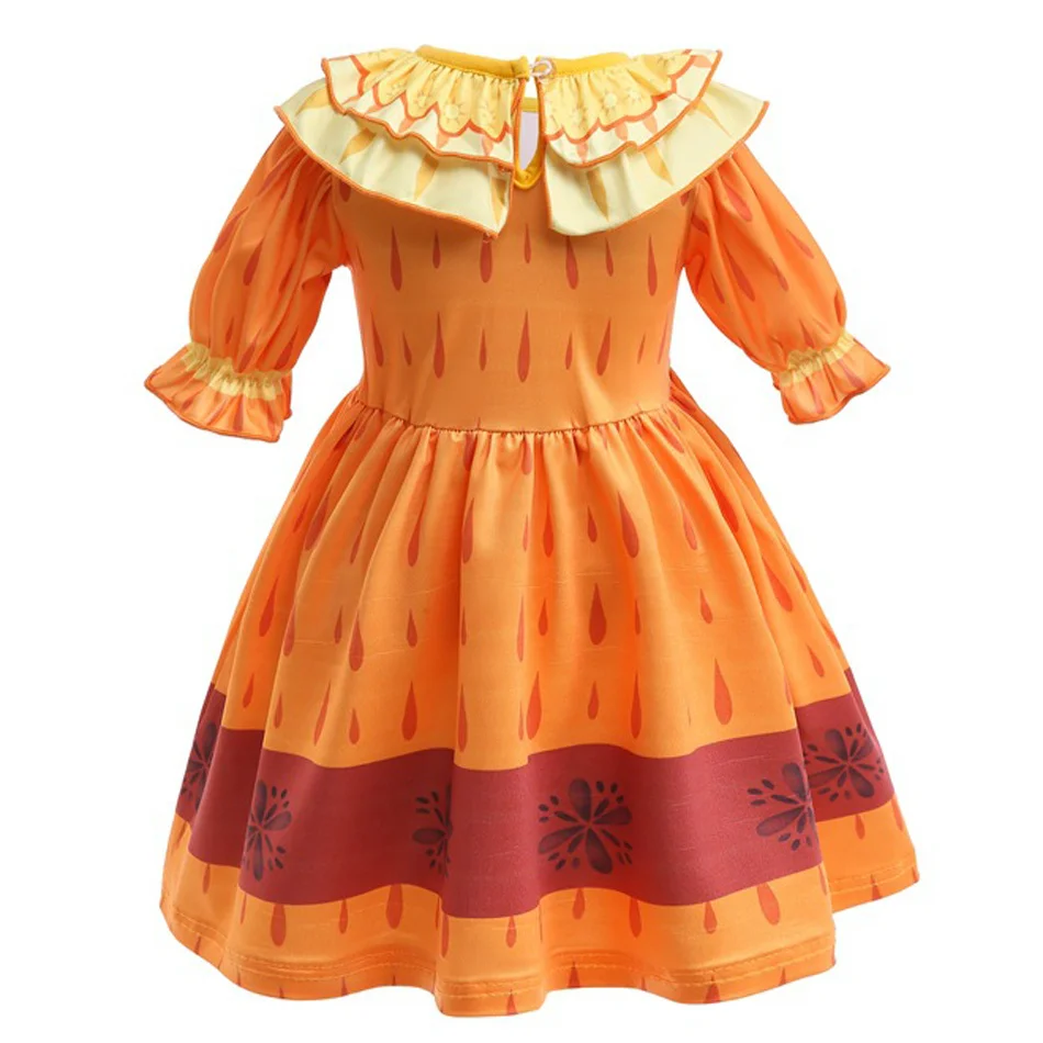 LCXYYY Dolores Cosplay Kostüm Für Mädchen – Mirabel Schwestern Kleid Mit Tasche, Größen 90-160 Cm