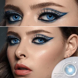 EYESHARE Natural Brown Color Contact Lenses (MYAKHIE - BLUE)