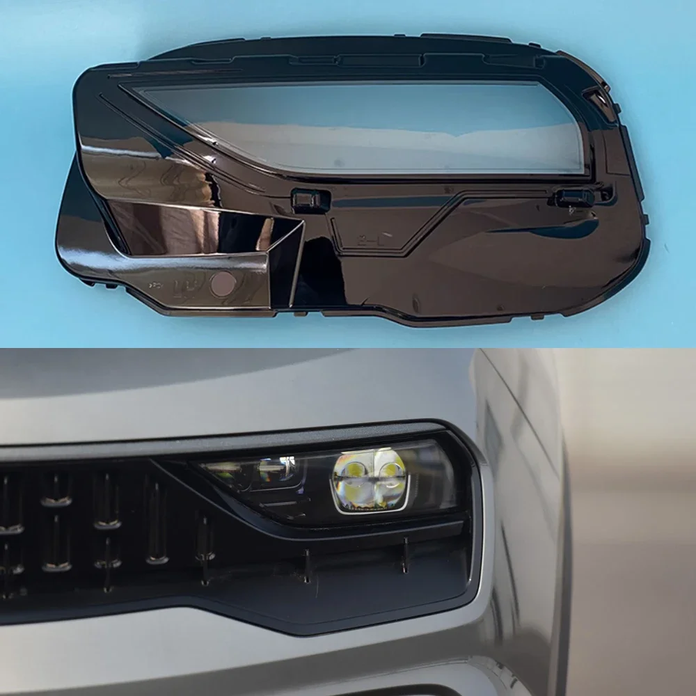 

Для LYNK & CO 05 Передняя Автомобильная Защитная фара, стеклянная крышка объектива, затеняющая крышка, автомобильная прозрачная лампа дневного света 2020 2021