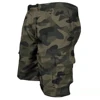 Men's Tactical Shorts Summer Casual Jogging Cargo Shorts Loose Multi-pockets Elastic Waist Work Hiking Overalls Short Pants 5