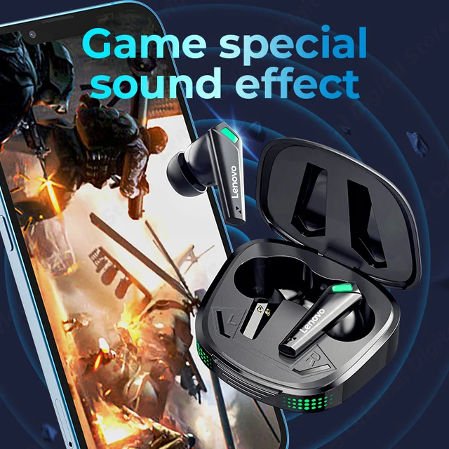 Lenovo XT85 Wireless Headphones In Ear Gamer Headsets Noise Isolating Noise Cancellation Bluetooth Earphones Built-in Mic 5