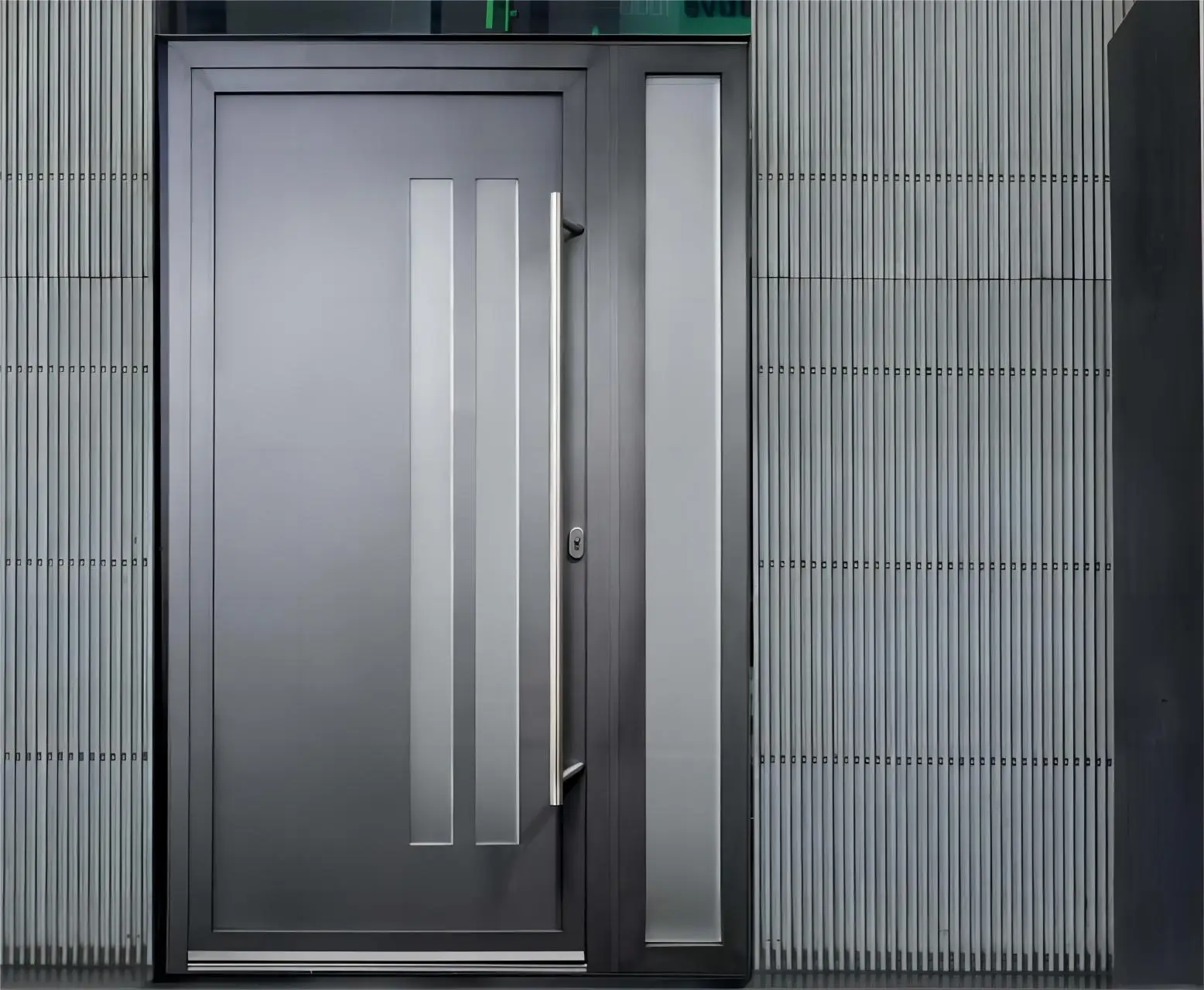 Front Doors for House Exterior Pivot Doors Modern Style Security Main Gate Break Aluminum Profile Entrance Door Custom