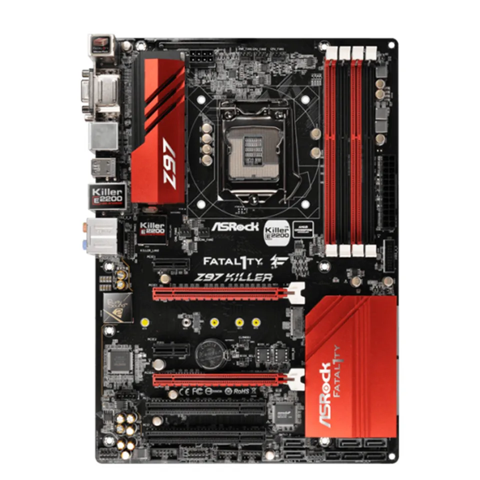 Asrock z97 assassino placa-mãe lga1150 suporte i7-4790K i7-4770K